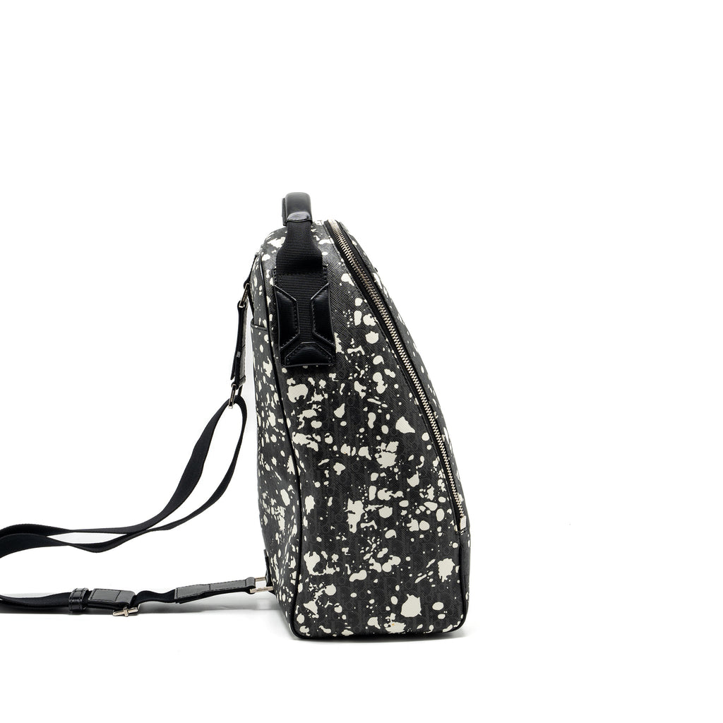 DIOR HOMME RIDER BAG CANVAS MULTICOLOUR BLACK / GREY SHW
