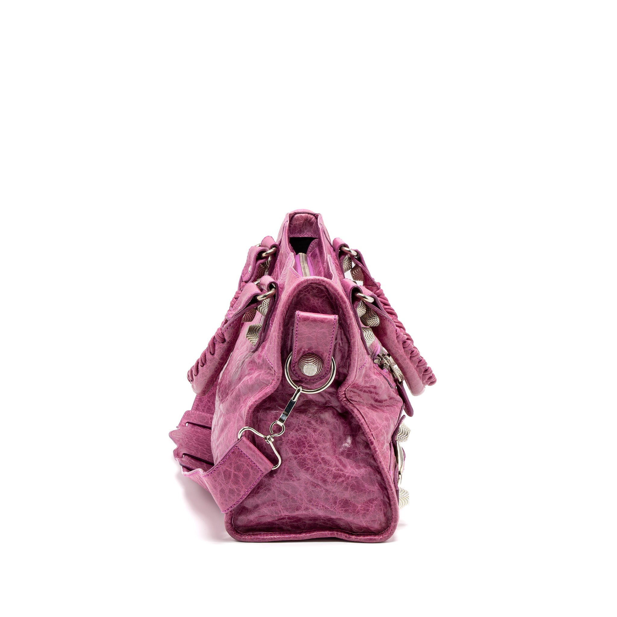 BALENCIAGA GIANT CITY BAG PINK SHW
