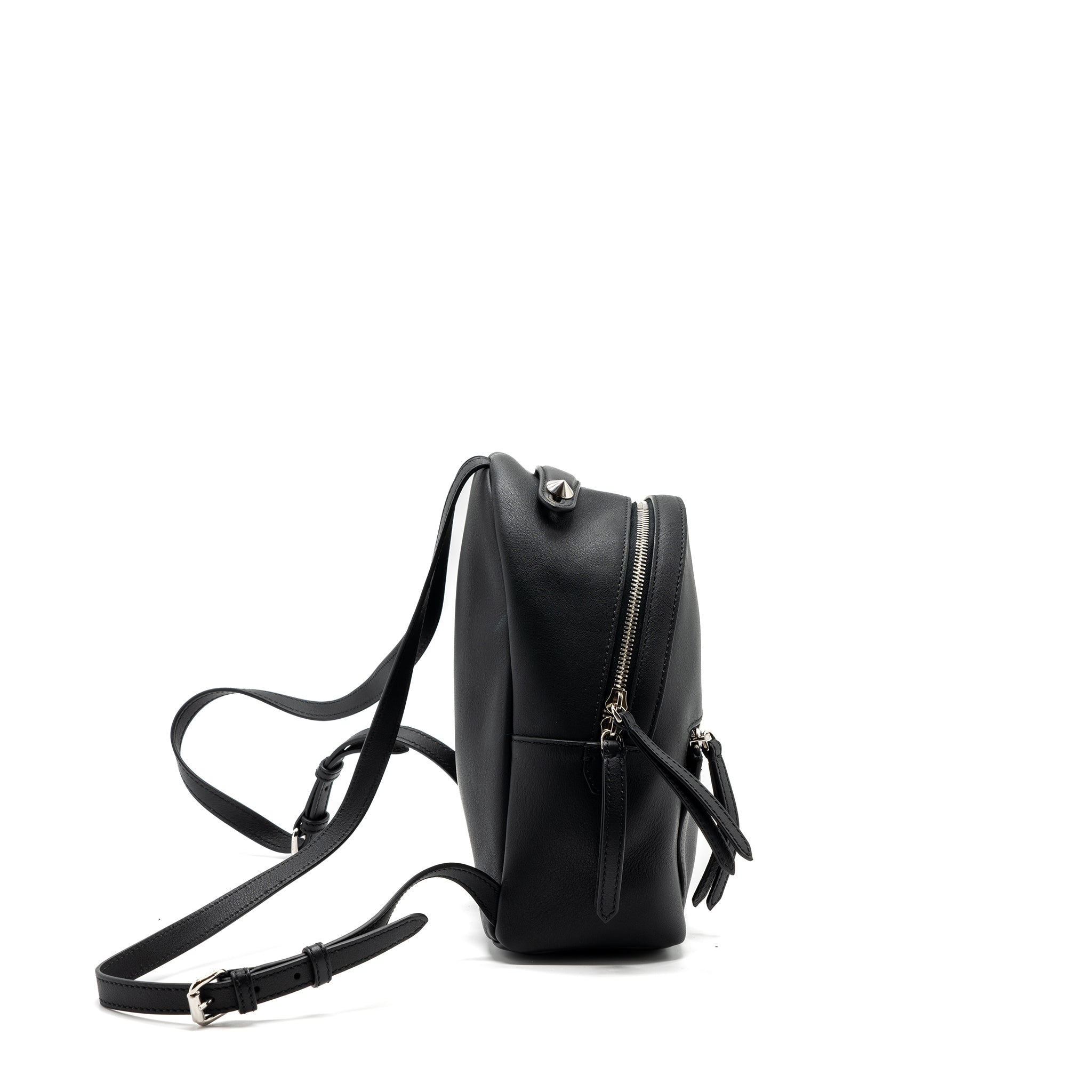 FENDI BY THE WAY BACKPACK LEATHER CRYSTAL BLACK SHW