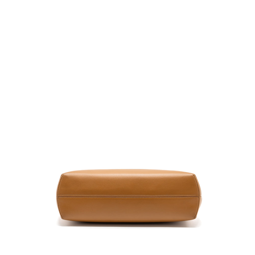 FENDI FIRST MEDIUM NAPPA LAMBSKIN CARAMEL GHW