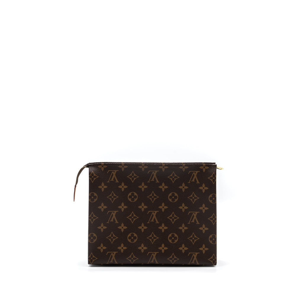 LOUIS VUITTON TOILETRY POCHETTE 26 MONOGRAM CANVAS GHW