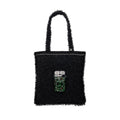 CHANEL 17S RESIN ROBOT TOTE BAG TWEED BLACK SHW