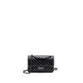 CHANEL MINI 2.55 REISSUE FLAP BAG CHEVRON CALFSKIN SO BLACK