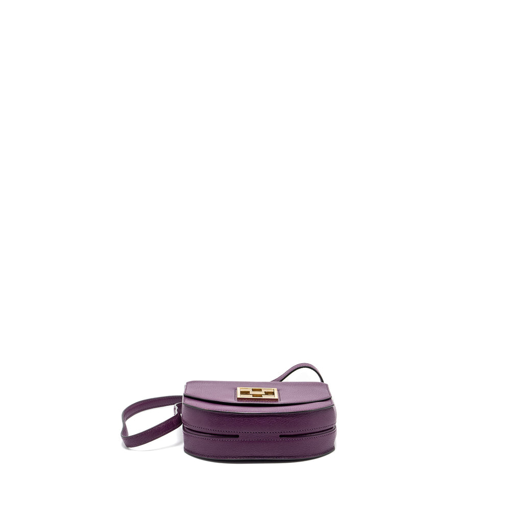 HERMES MOSAIQUE 24 MINI CHÈVRE CHAMKILA P9 ANEMONE GHW