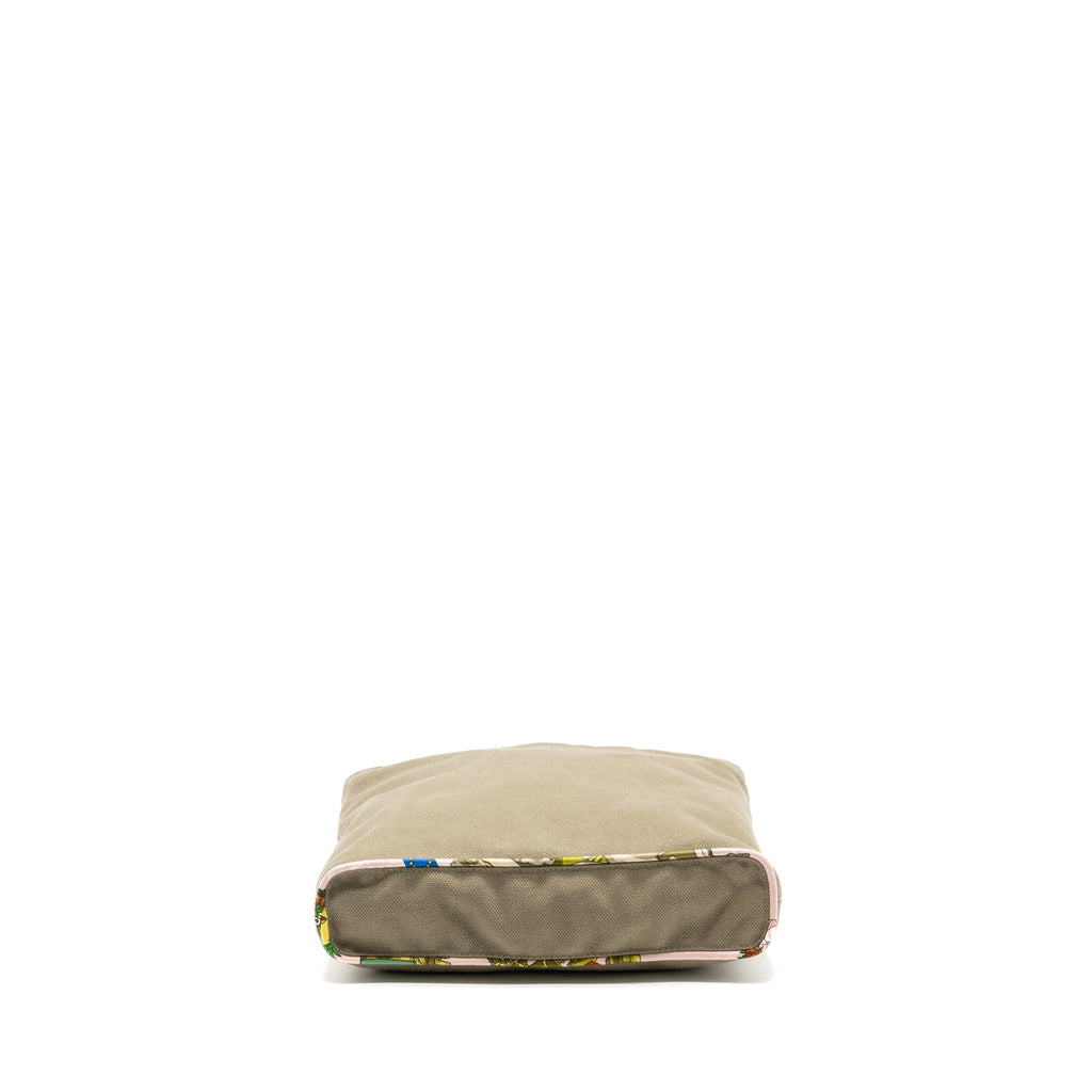 HERMES PETIT SAC DE TOILE/CLEMENCE MULTICOLOUR SHW
