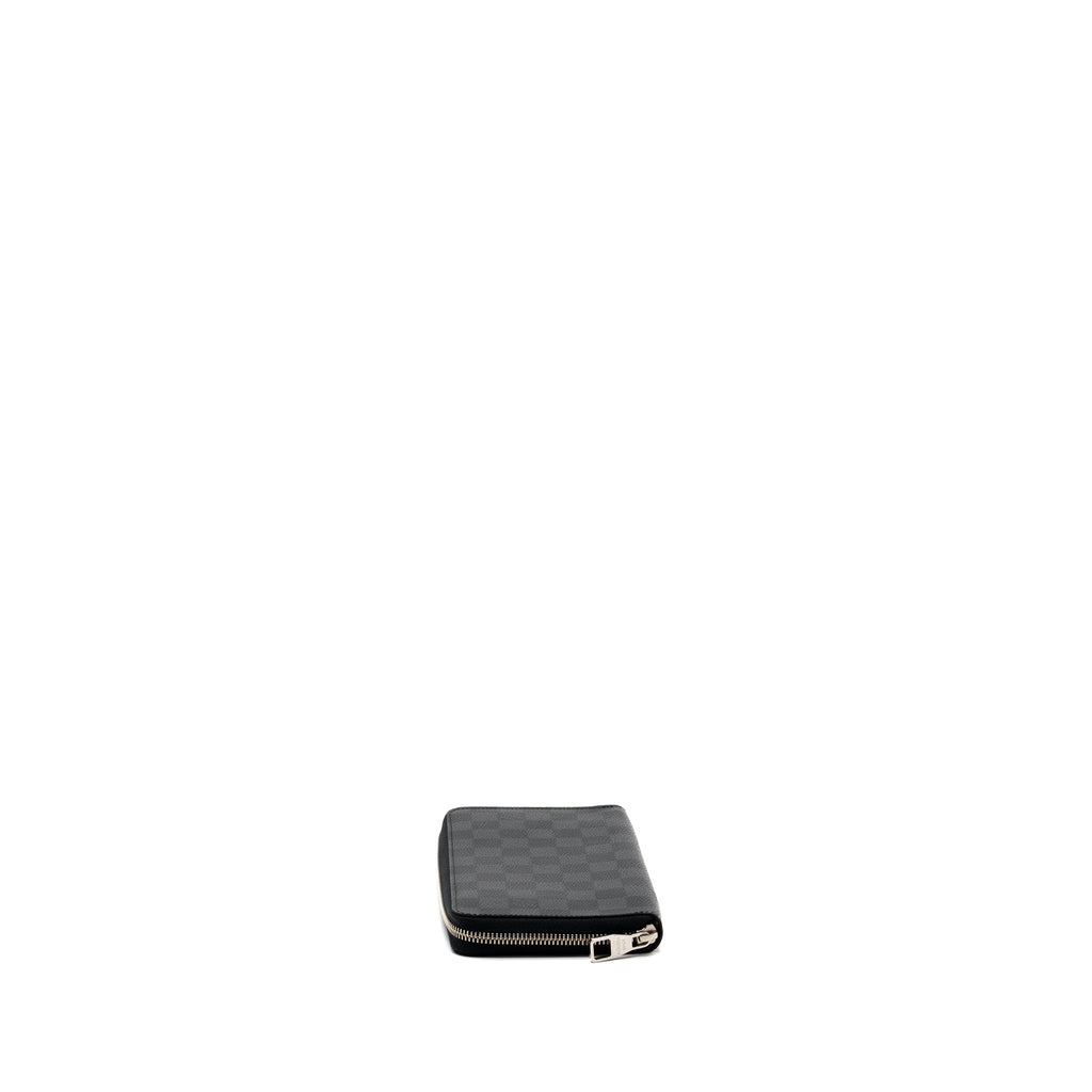 LOUIS VUITTON ZIPPY ORGANISER DAMIER GRAPHITE CANVAS BLACK SHW