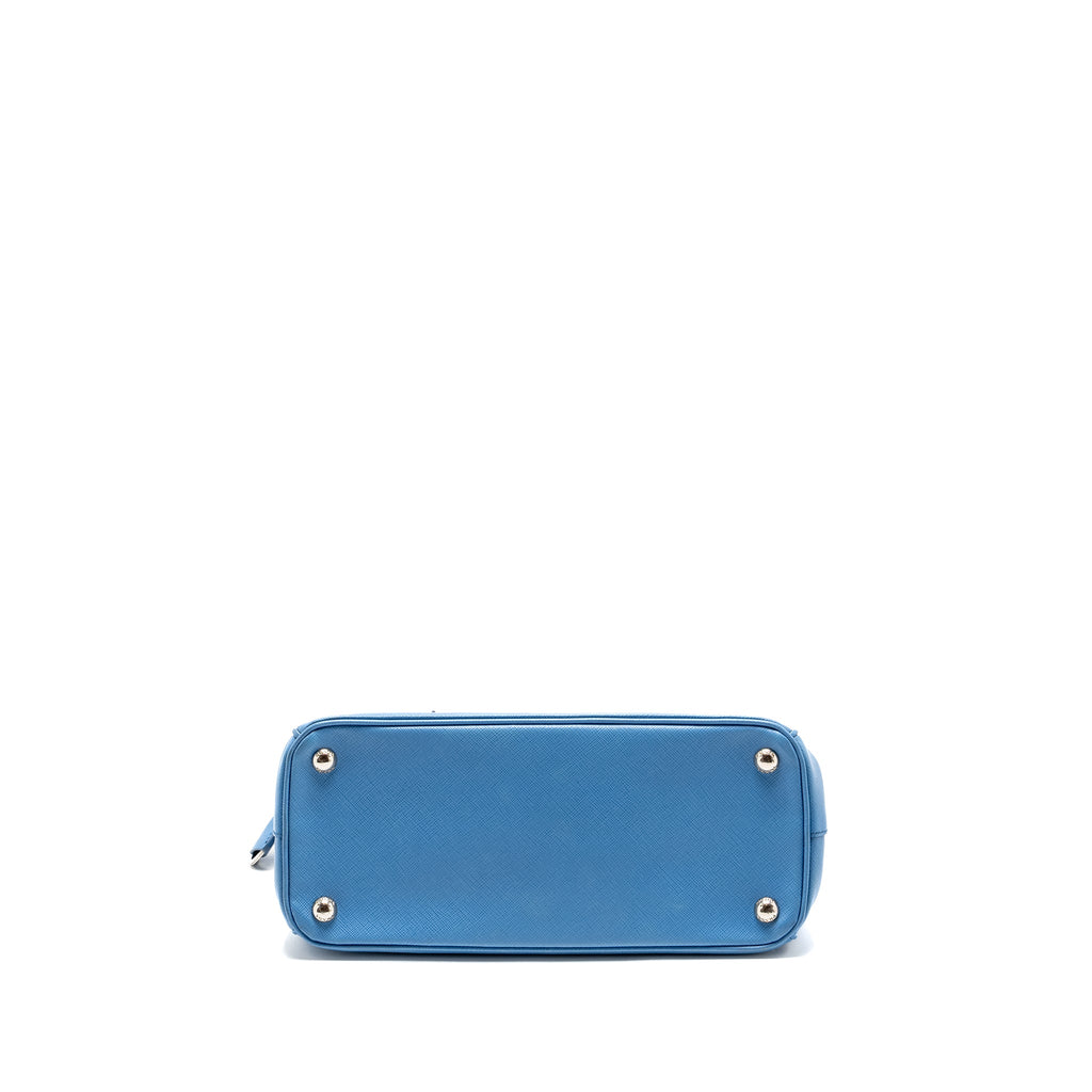 PRADA MEDIUM GALLERIA SAFFIANO BAG LEATHER BLUE SHW