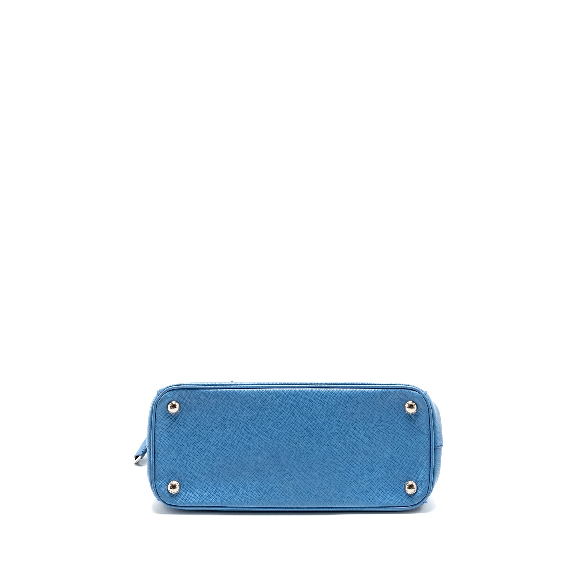 PRADA MEDIUM GALLERIA SAFFIANO BAG LEATHER BLUE SHW