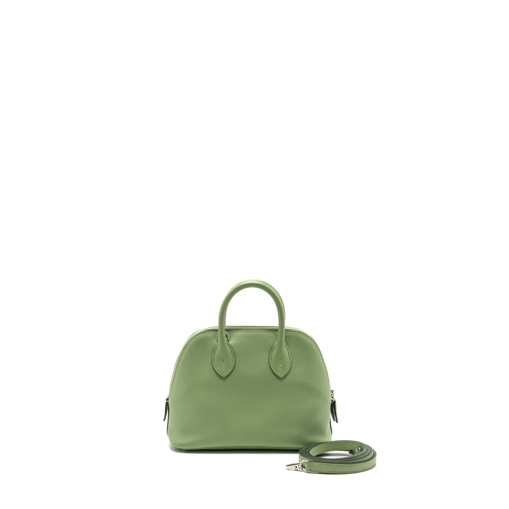 HERMES MINI BOLIDE EVERCOLOR VERT CRIQUET SHW