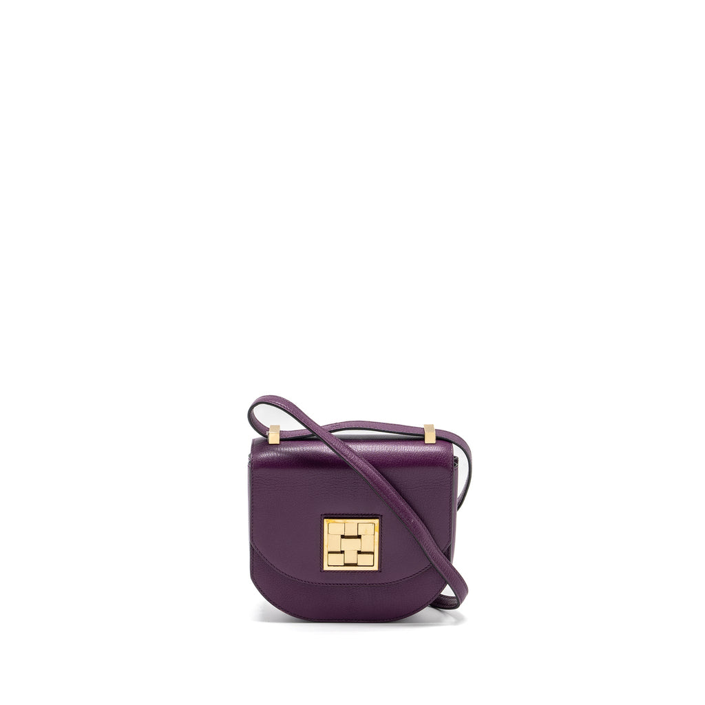HERMES MOSAIQUE 24 MINI CHÈVRE CHAMKILA P9 ANEMONE GHW