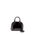 LOUIS VUITTON ALMA BB MONOGRAM PATENT AMARANTE PURPLE GHW