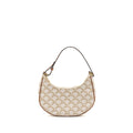 CELINE AVA BAG TRIOMPHE CANVAS/CALFSKIN WHITE GHW