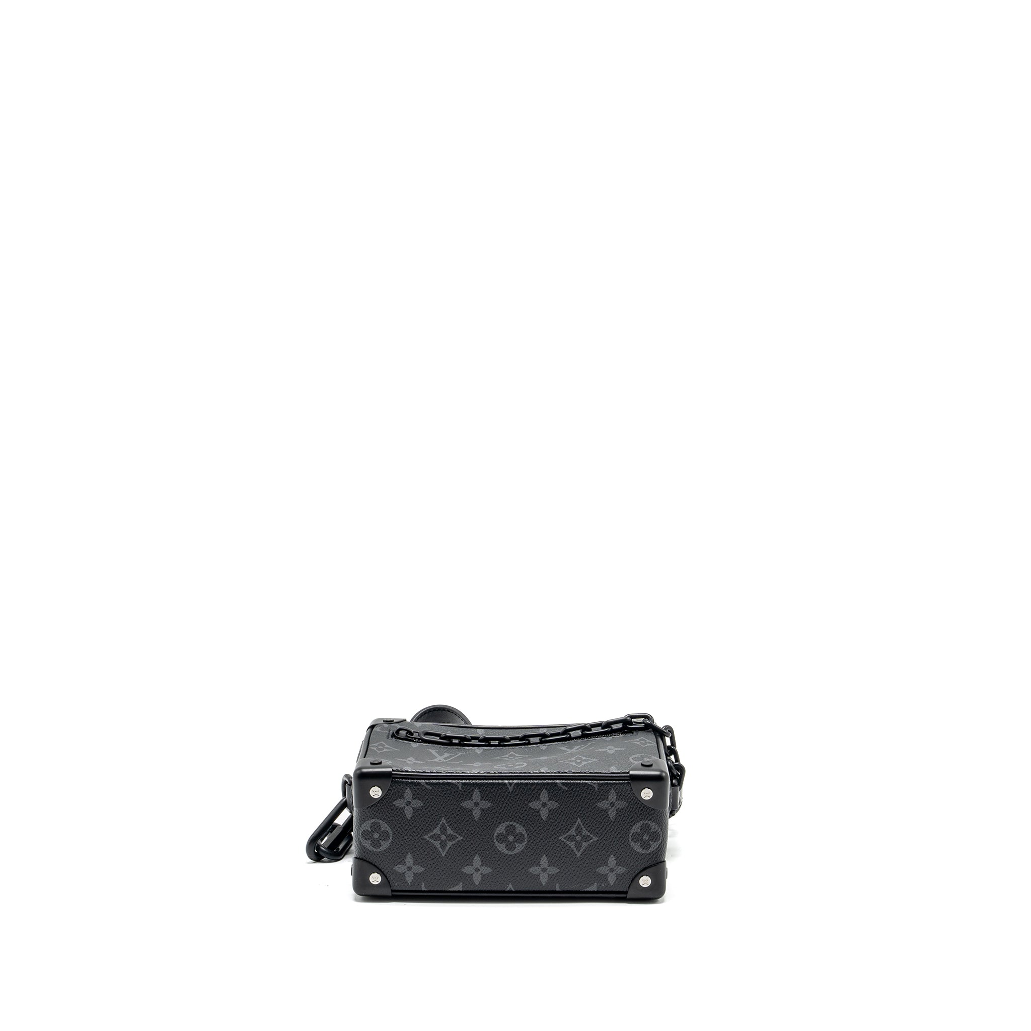 LOUIS VUITTON MINI SOFT TRUNK MONOGRAM ECLIPSE CANVAS BLACK HARDWARE