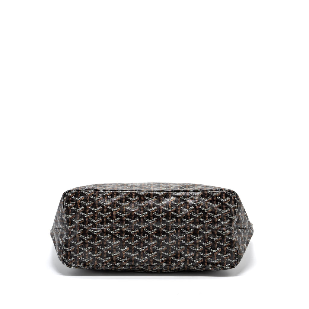 GOYARD SAINT LOUIS PM TOTE BAG GOYARDINE CANVAS BROWN/ MULTICOLOUR
