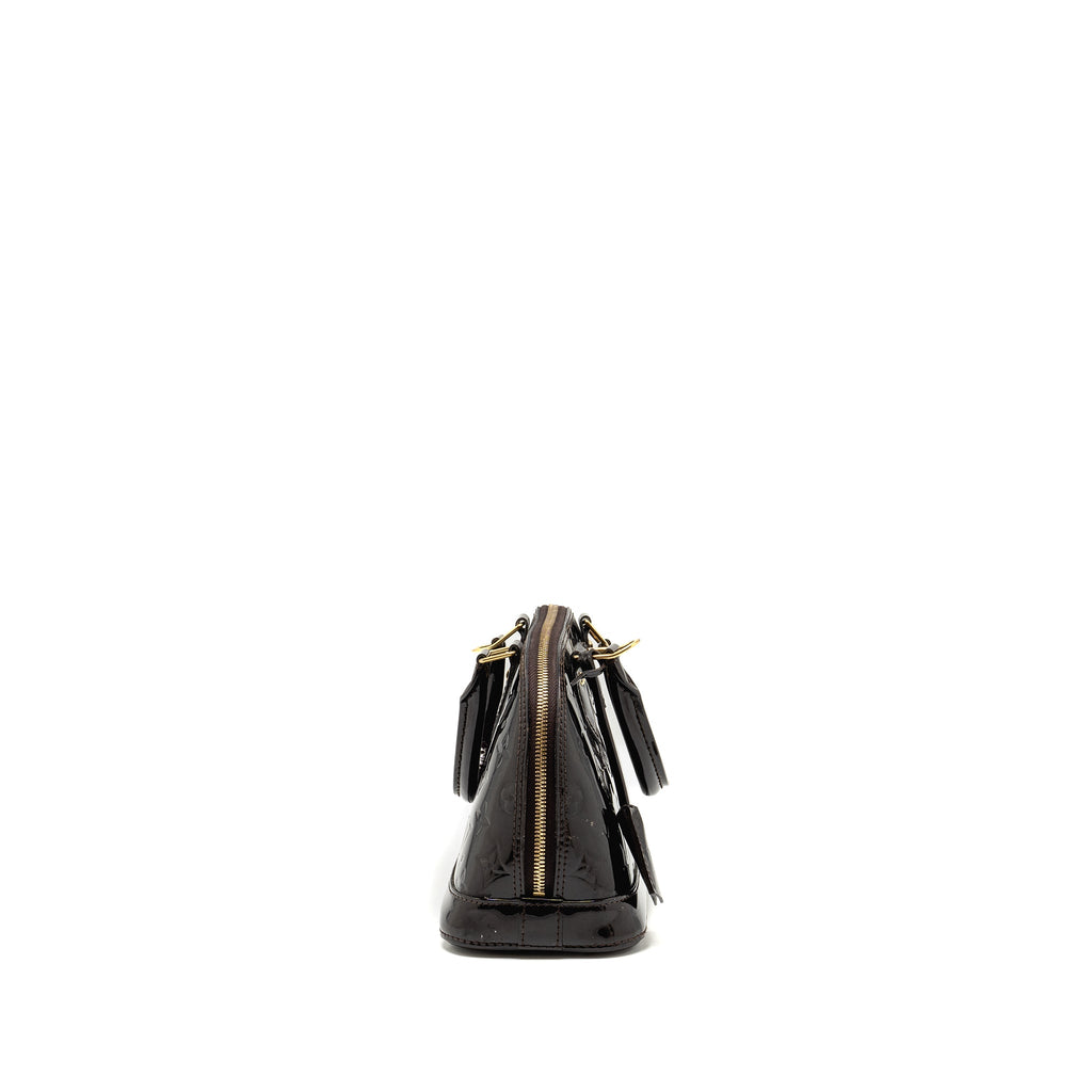 LOUIS VUITTON ALMA BB MONOGRAM PATENT AMATANTE GHW