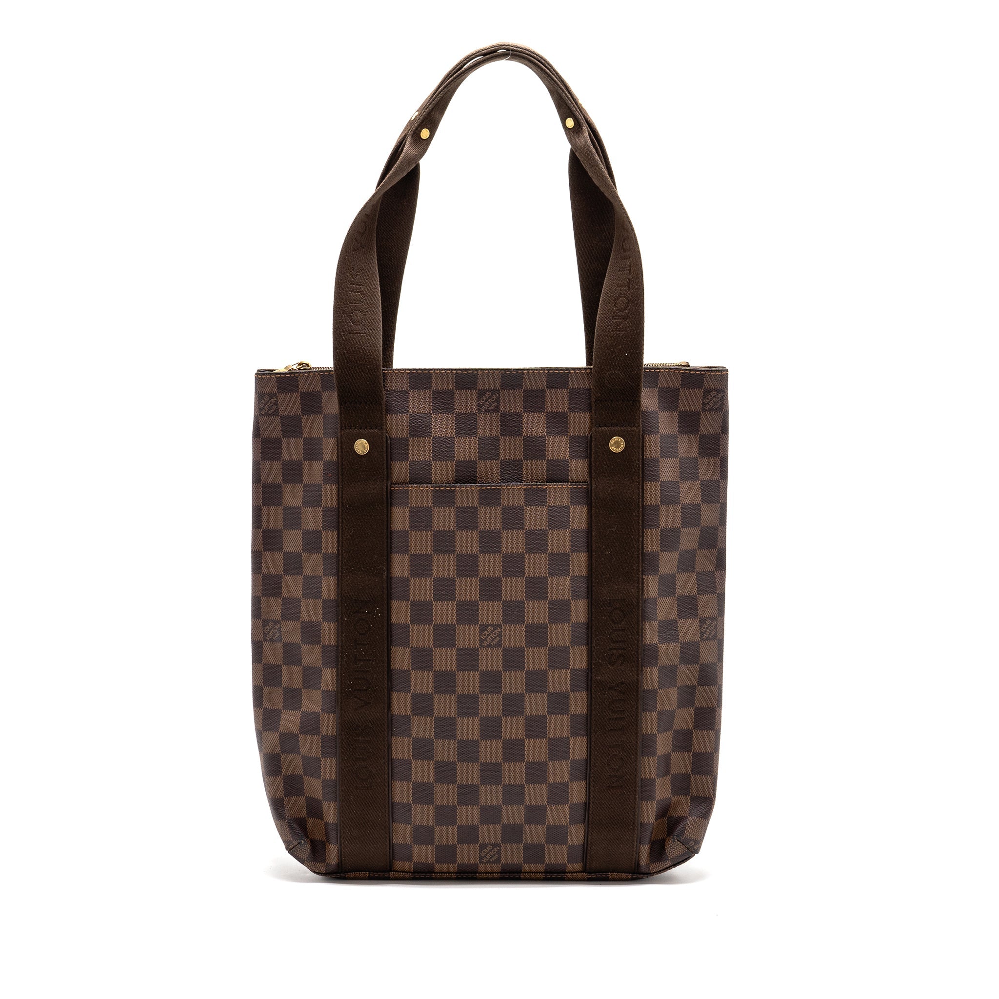 LOUIS VUITTON BEAUBOURG TOTE DAMIER EBENE CANVAS GHW
