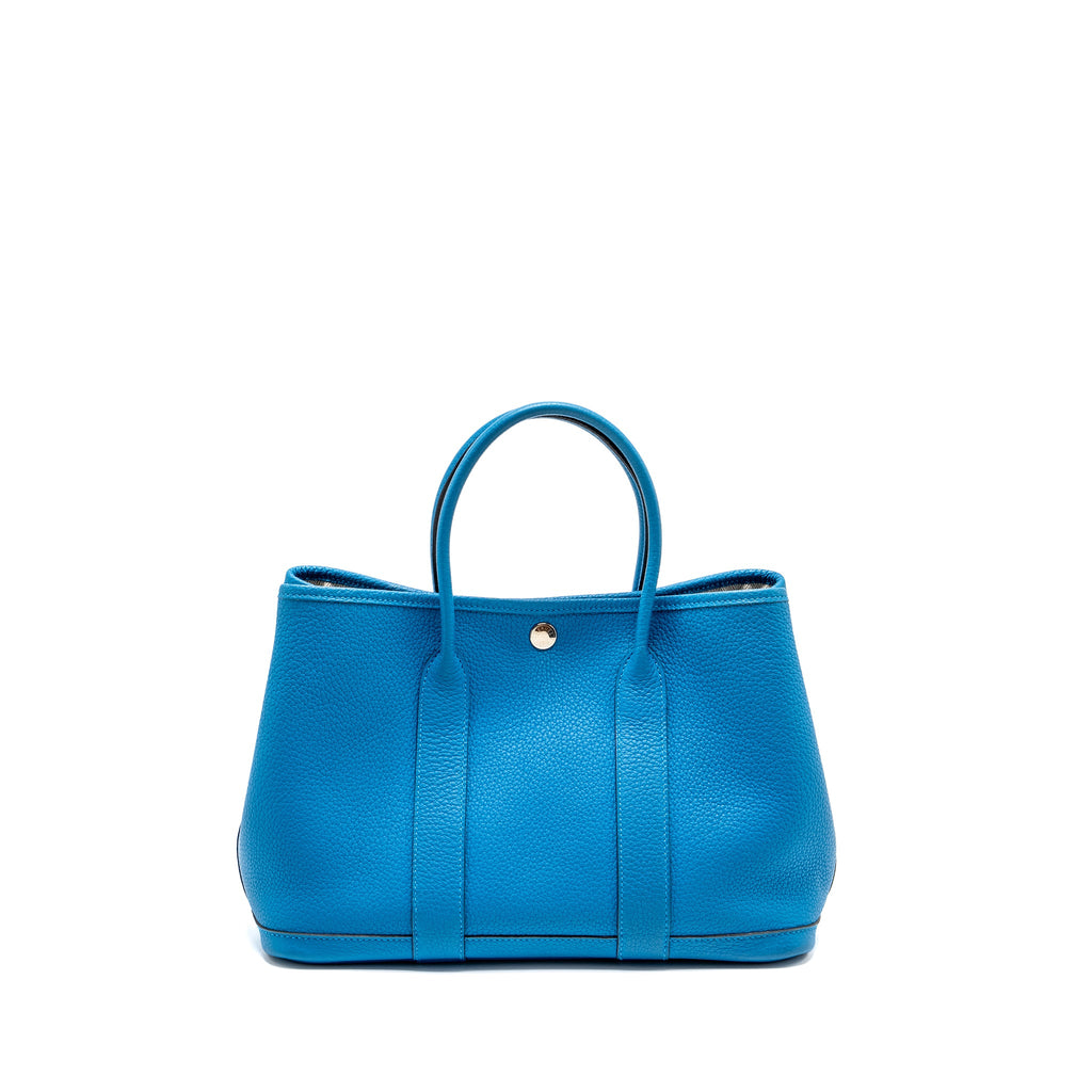 HERMES GARDEN PARTY 30 NEGONDA TURQUOISE SHW