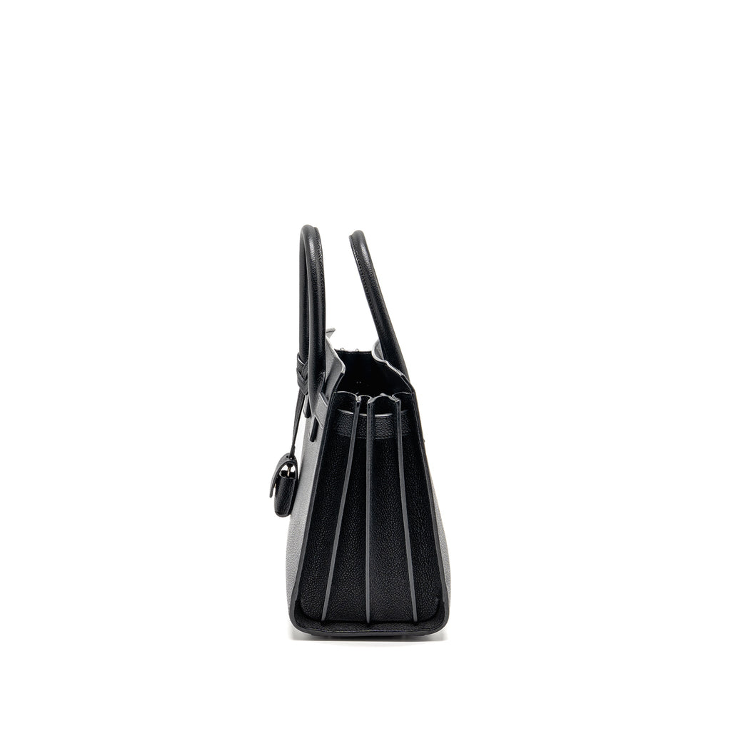 SAINT LAURENT SAC DE JOUR GRAINED CALFSKIN BLACK SHW