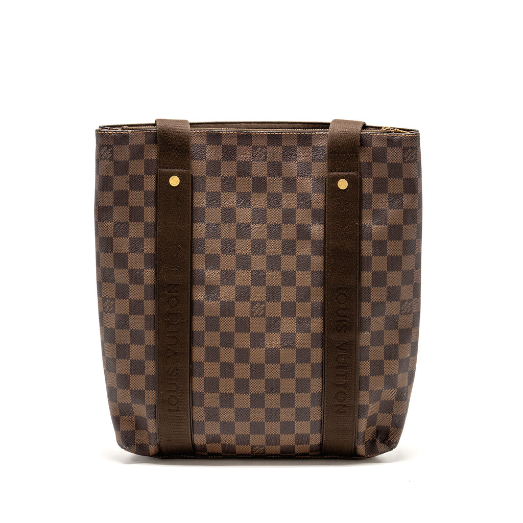 LOUIS VUITTON BEAUBOURG TOTE DAMIER EBENE CANVAS GHW