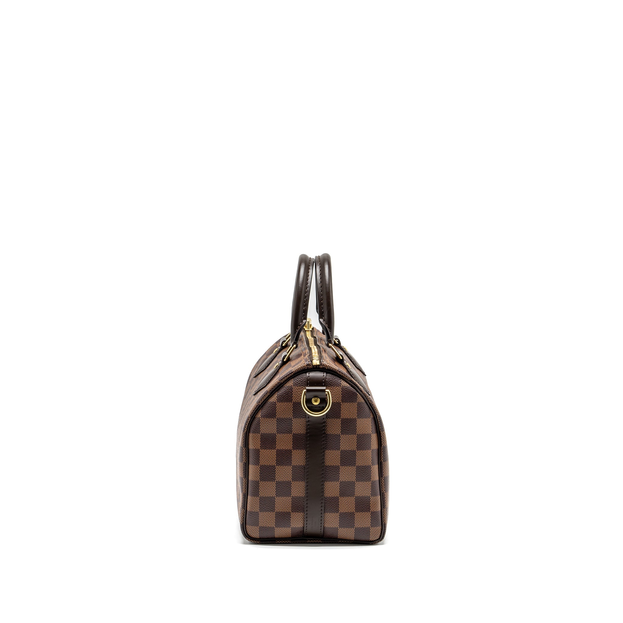 LOUIS VUITTON SPEEDY BANDOULIERE 25 DAMIER EBENE GHW
