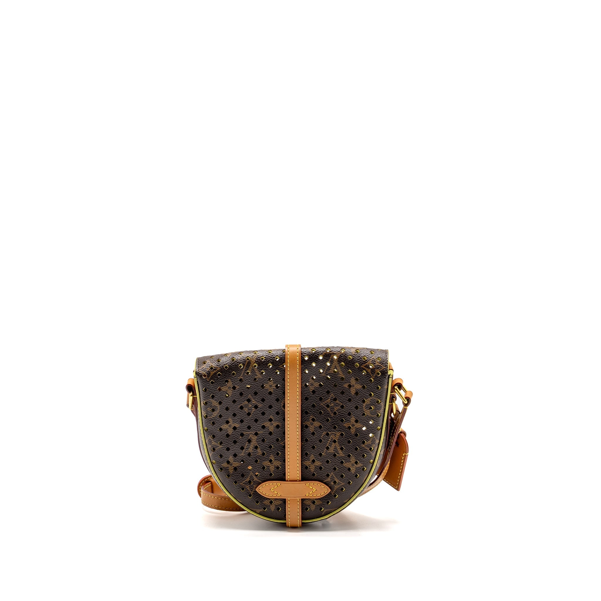 LOUIS VUITTON FLORE CHANTILLY MONOGRAM CANVAS BROWN/GREEN GHW