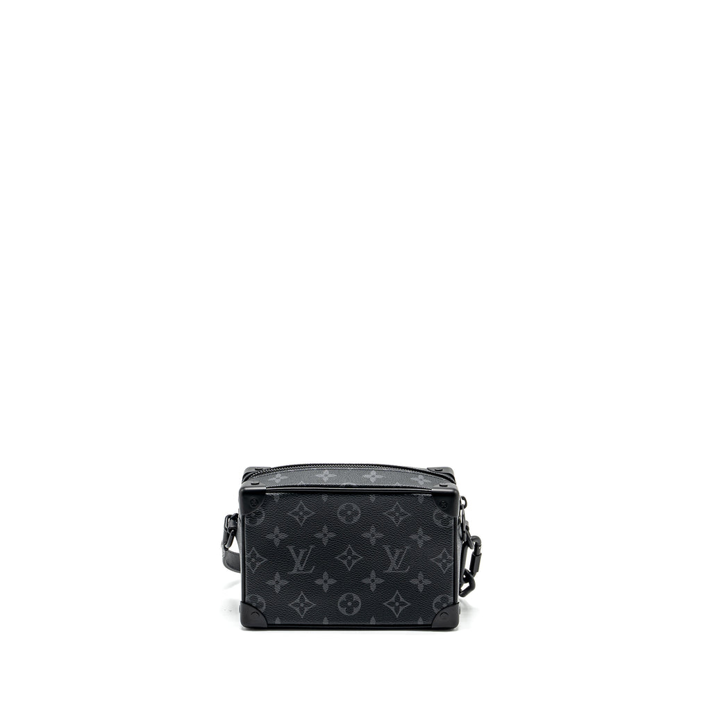 LOUIS VUITTON MINI SOFT TRUNK MONOGRAM ECLIPSE CANVAS BLACK HARDWARE