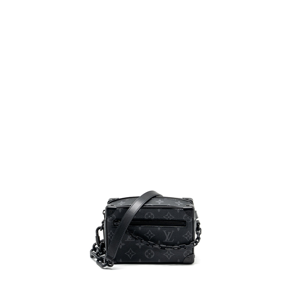 LOUIS VUITTON MINI SOFT TRUNK MONOGRAM ECLIPSE CANVAS BLACK HARDWARE