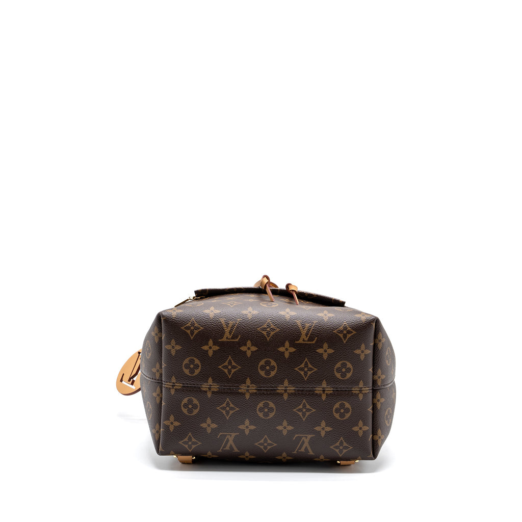 LOUIS VUITTON MONTSOURIS PM BACKPACK MONOGRAM CANVAS / LEATHER GHW (NEW VERSION)