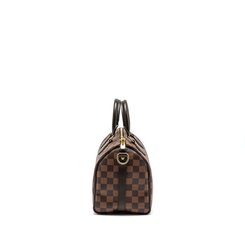 LOUIS VUITTON SPEEDY BANDOULIERE 25 DAMIER EBENE GHW