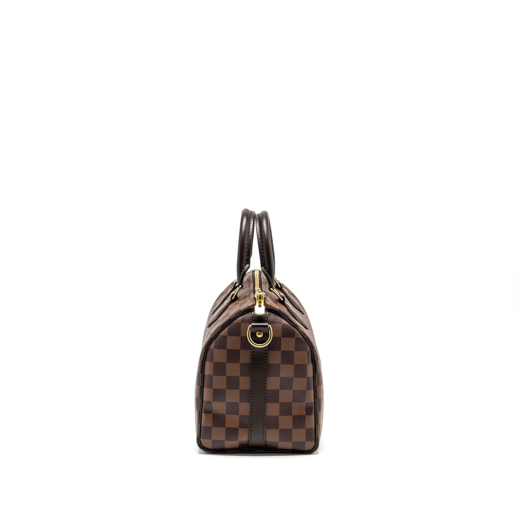 LOUIS VUITTON SPEEDY BANDOULIERE 25 DAMIER EBENE GHW