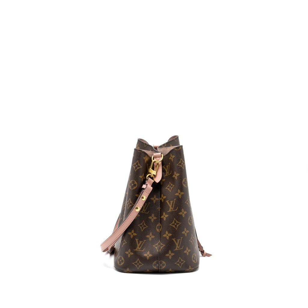 LOUIS VUITTON NEONOE MONOGRAM CANVAS ROSE POUDRE GHW