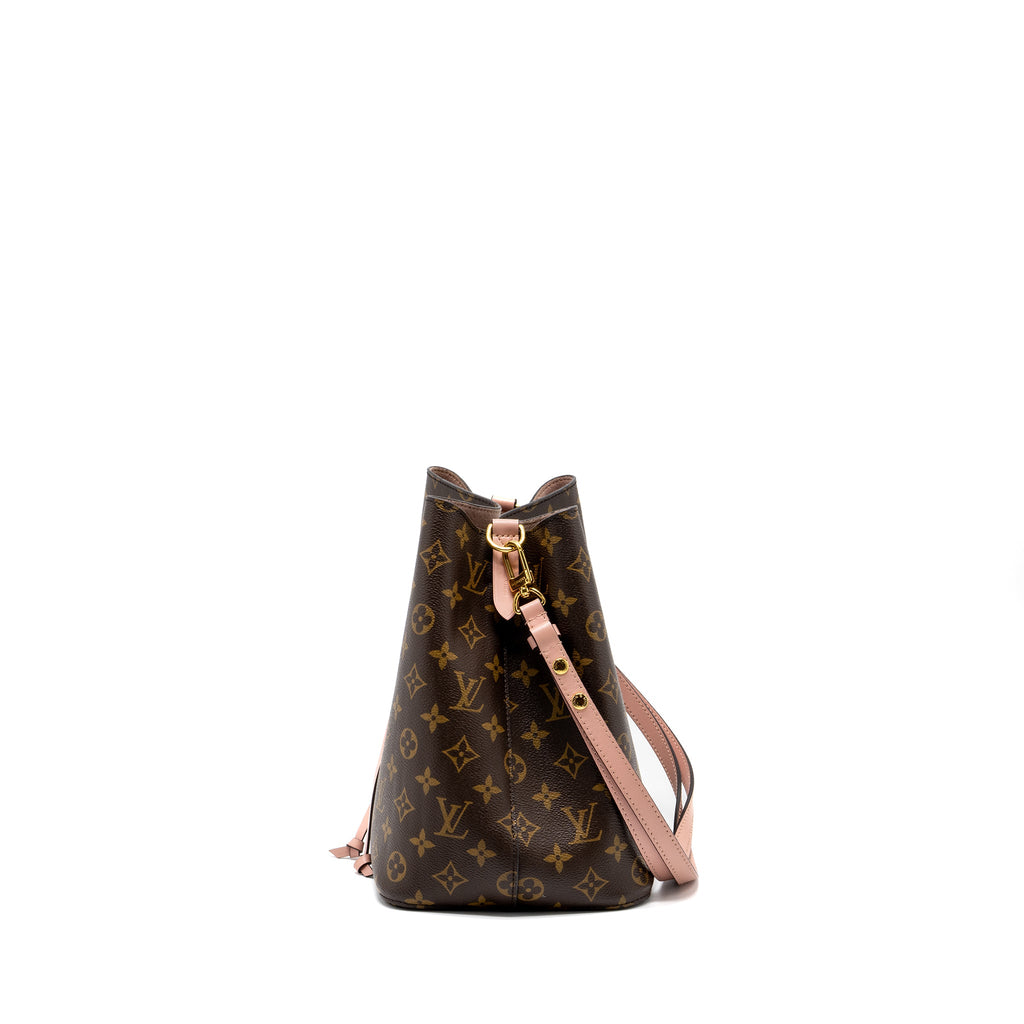 LOUIS VUITTON NEONOE MONOGRAM CANVAS ROSE POUDRE GHW