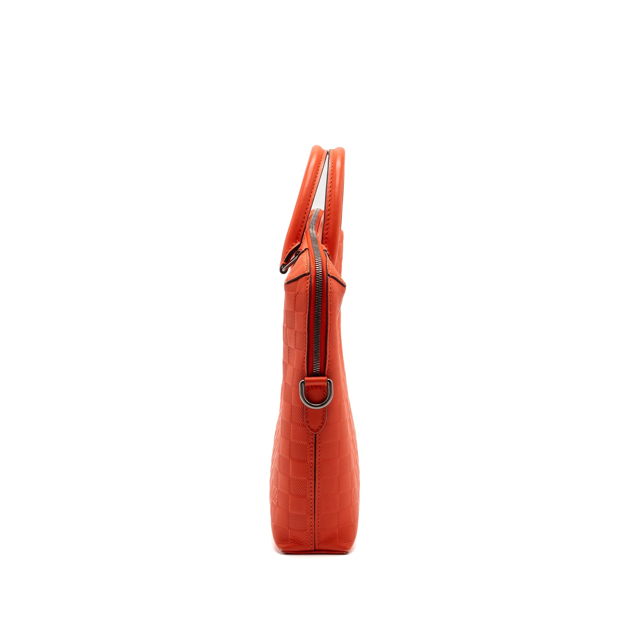 LOUIS VUITTON PORTE-DOCUMENTS JOUR DAMIER INFINI ORANGE SHW