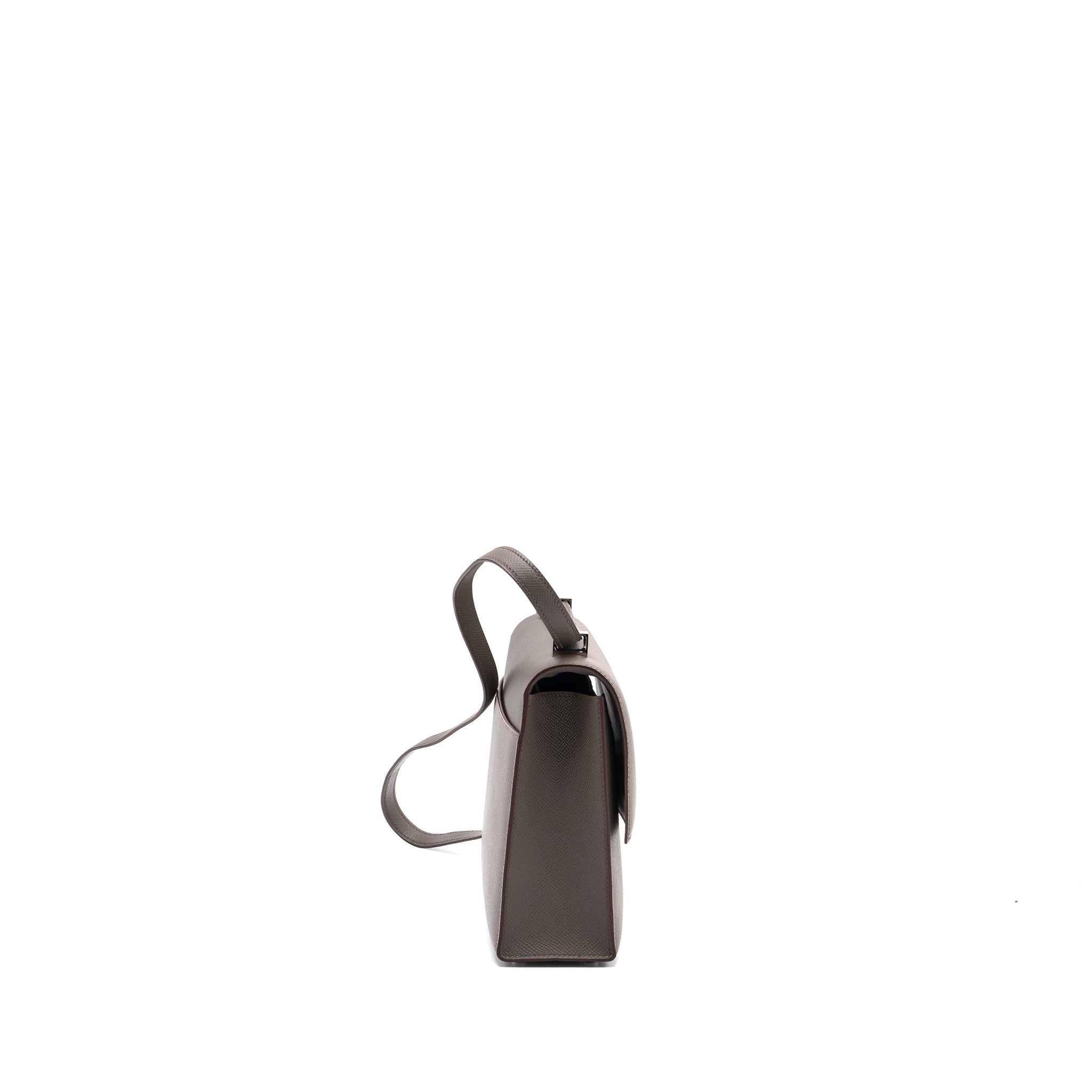 HERMES VERROU 21 EPSOM GRIS ETAIN SHW