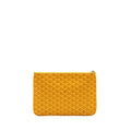GOYARD CLUTCH BAG CANVAS YELLOW SHW