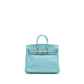 HERMES BIRKIN 25 SWIFT 3P BLUE ATOLL GHW