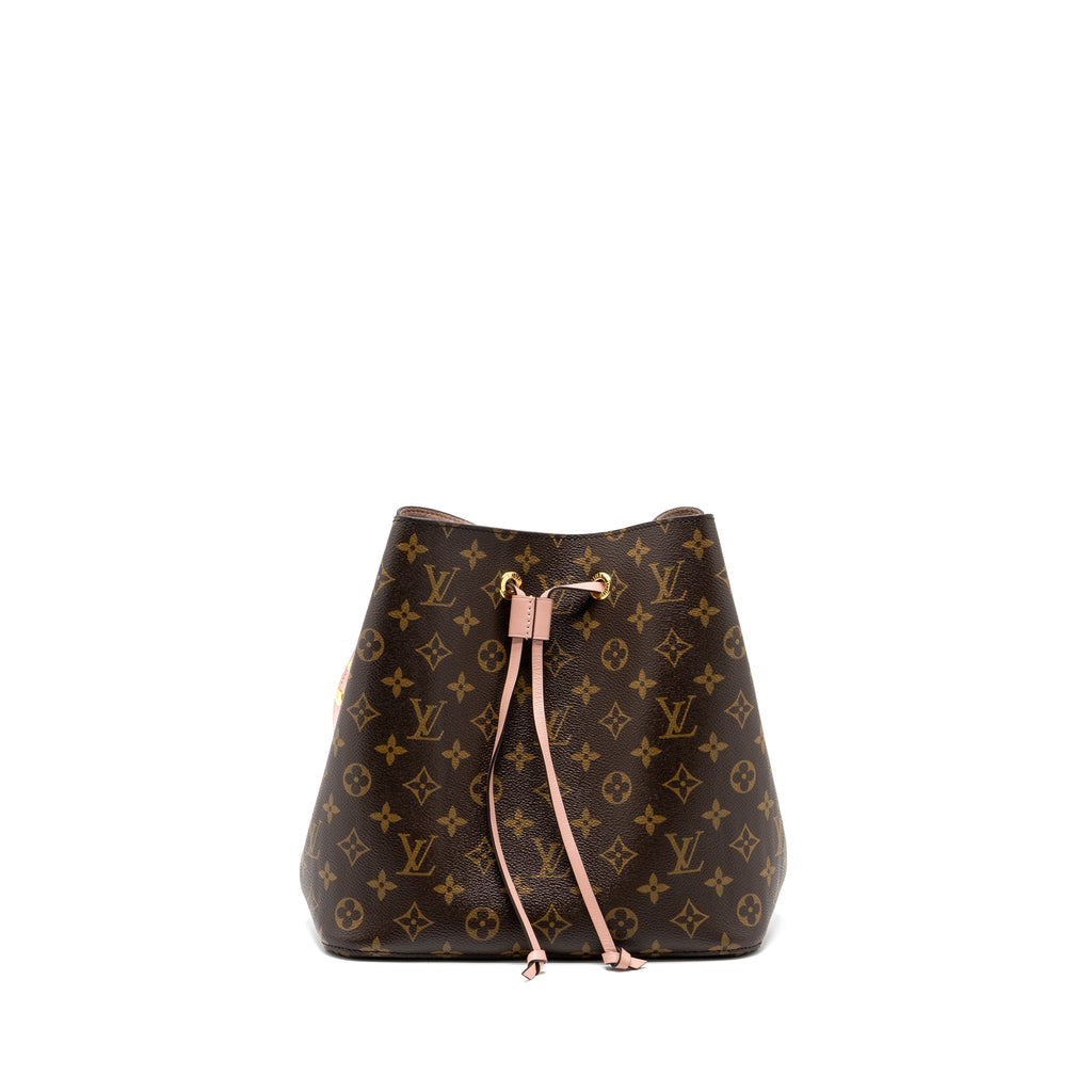 LOUIS VUITTON NEONOE MONOGRAM CANVAS ROSE POUDRE GHW