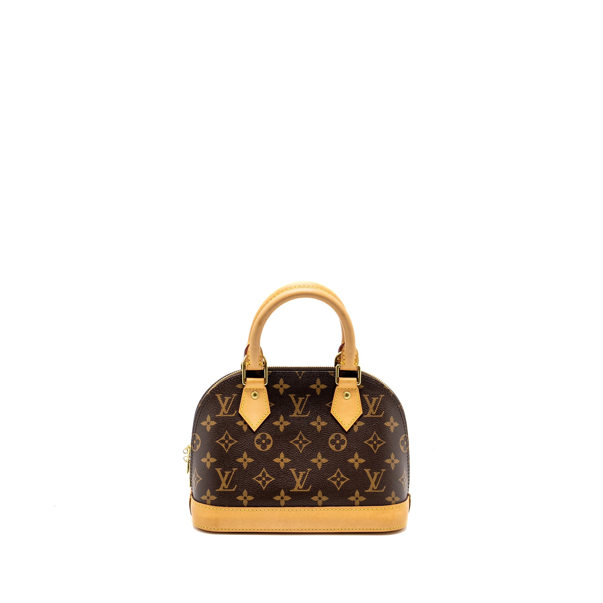 LOUIS VUITTON ALMA BB MONOGRAM CANVAS GHW