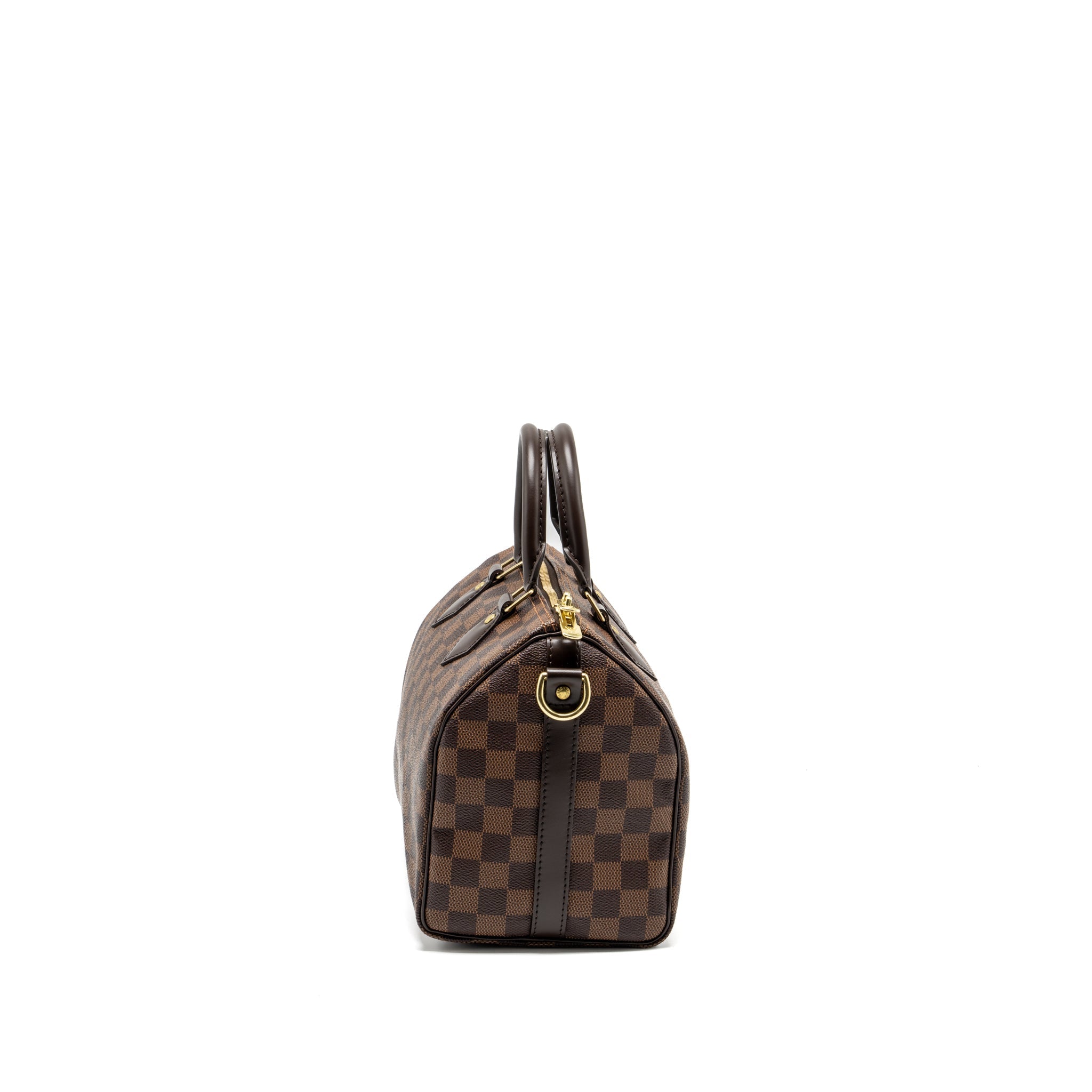 LOUIS VUITTON SPEEDY BANDOULIERE 25 DAMIER EBENE GHW