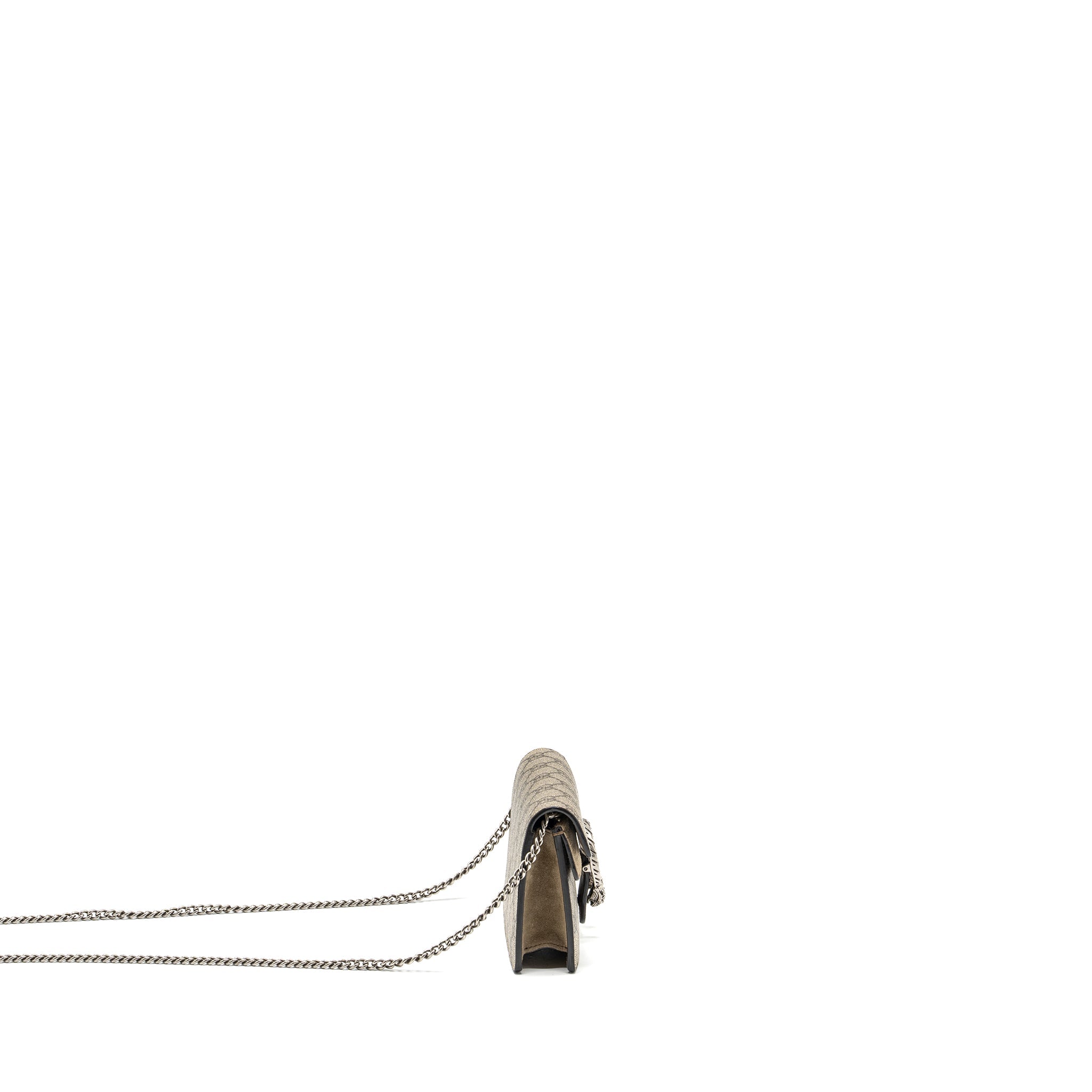GUCCI SUPER MINI DIONYSUS GG SUPREME BAG BEIGE SHW