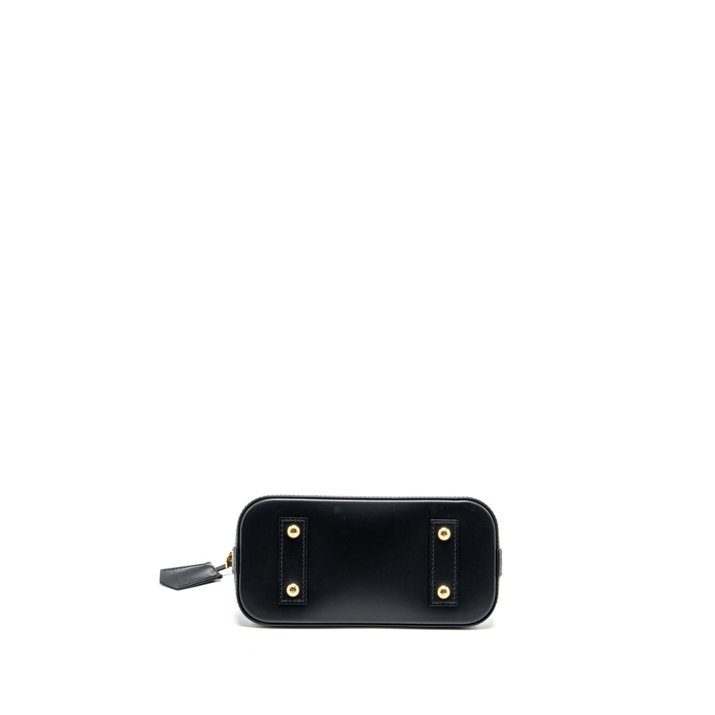 LOUIS VUITTON ALMA BB BLOOMING FLOWERS LIMITED EDITION EPI BLACK/MULTICOLOUR GHW