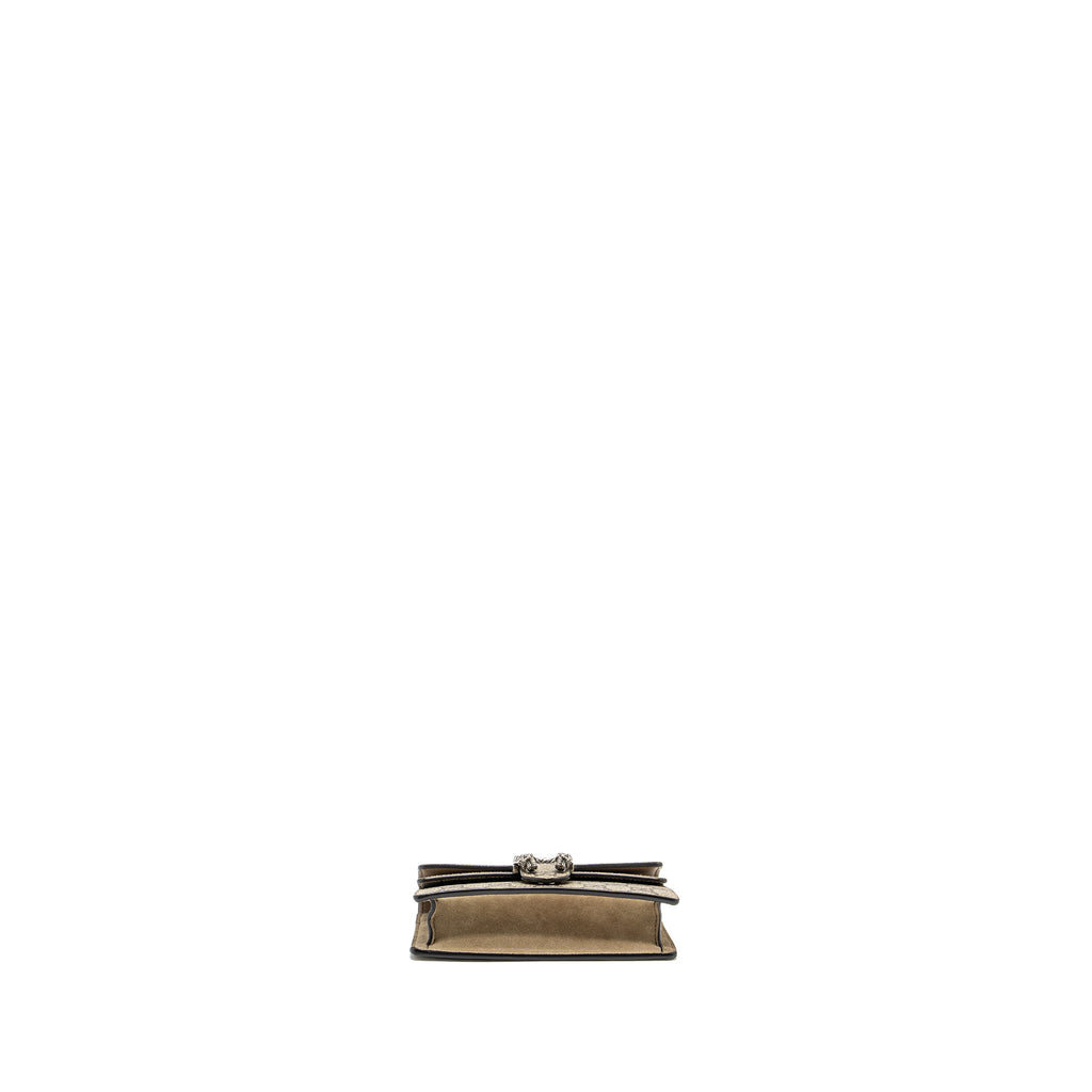 GUCCI SUPER MINI DIONYSUS GG SUPREME BAG BEIGE SHW