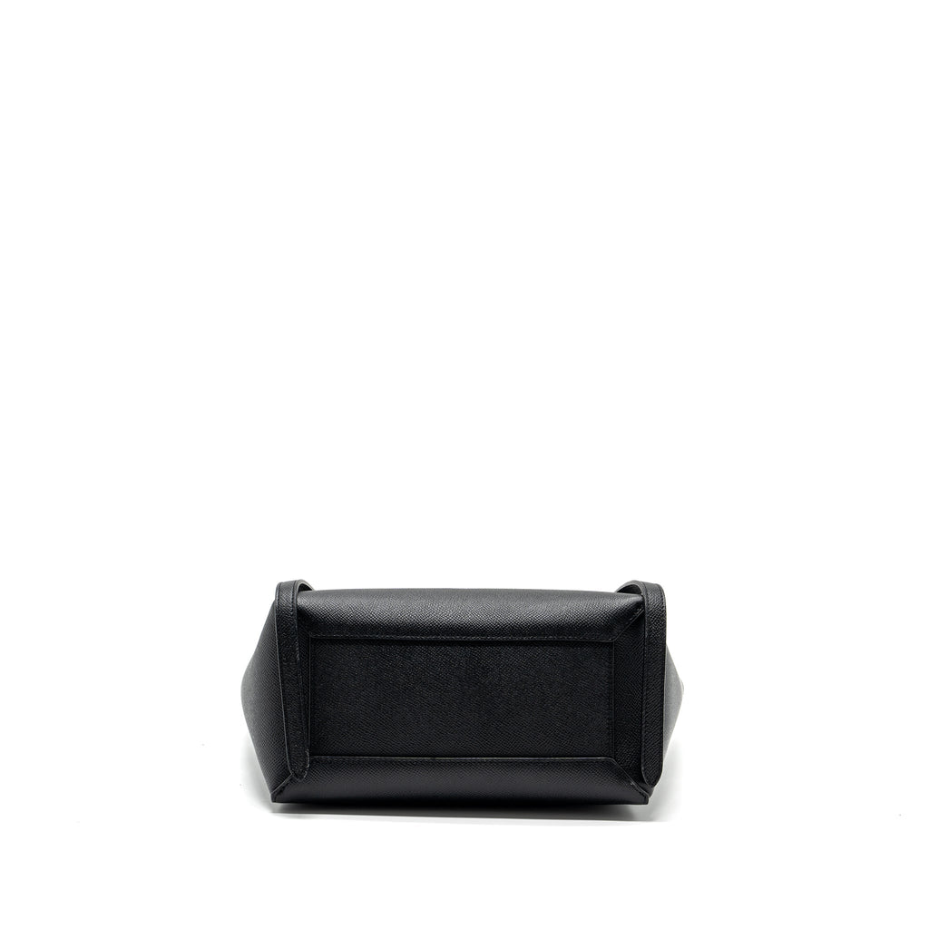 CELINE MICRO BELT BAG CALFSKIN BLACK GHW