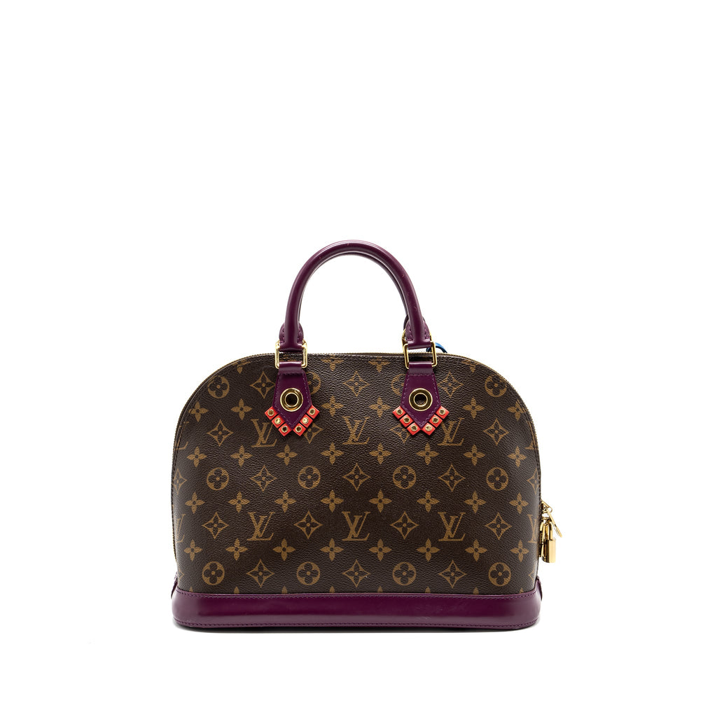 LOUIS VUITTON ALMA PM LIMITED EDITION MONOGRAM CANVAS GHW