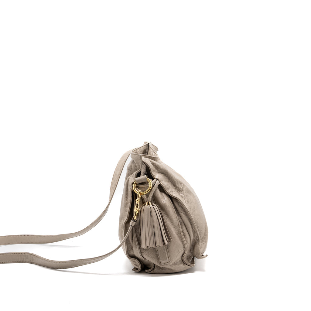 LOEWE FLAMENCO BAG CALFSKIN BEIGE LGHW