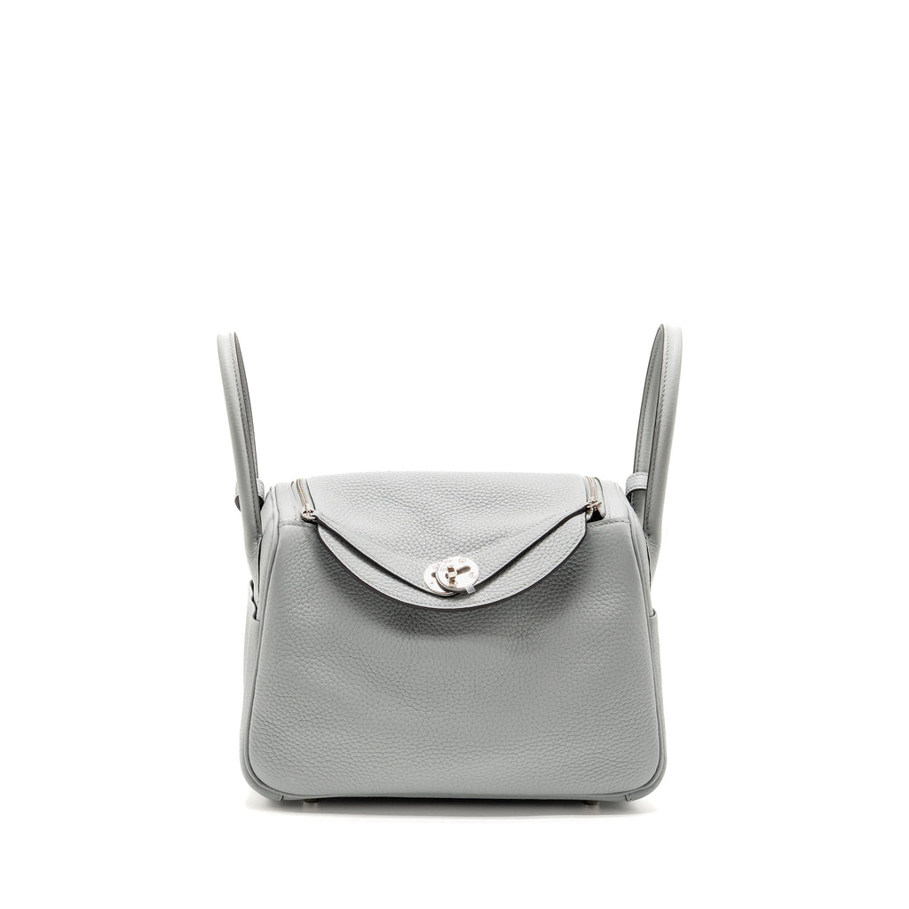 HERMES LINDY 26 CLEMENCE BLUE GLACIER SHW