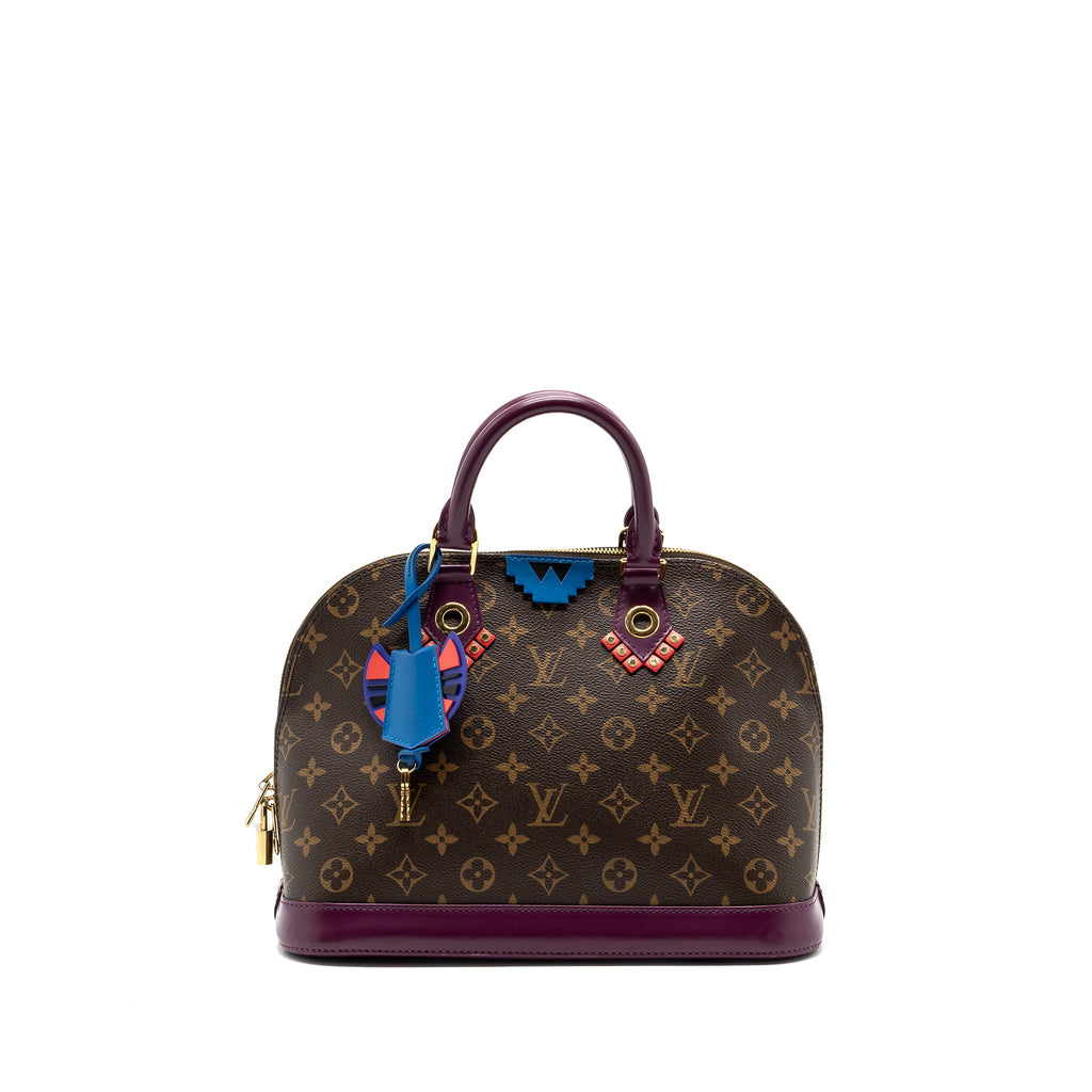 LOUIS VUITTON ALMA PM LIMITED EDITION MONOGRAM CANVAS GHW