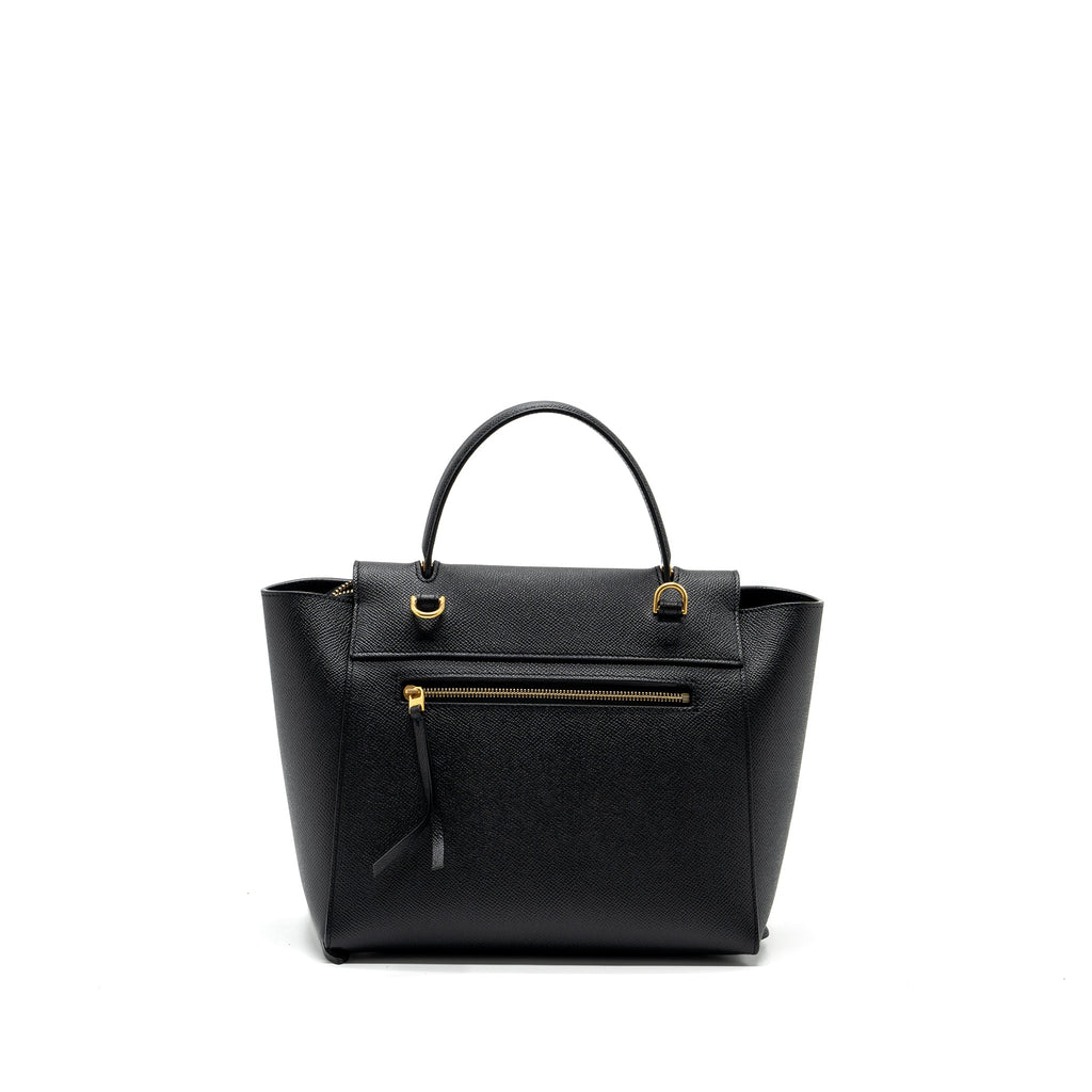CELINE MICRO BELT BAG CALFSKIN BLACK GHW