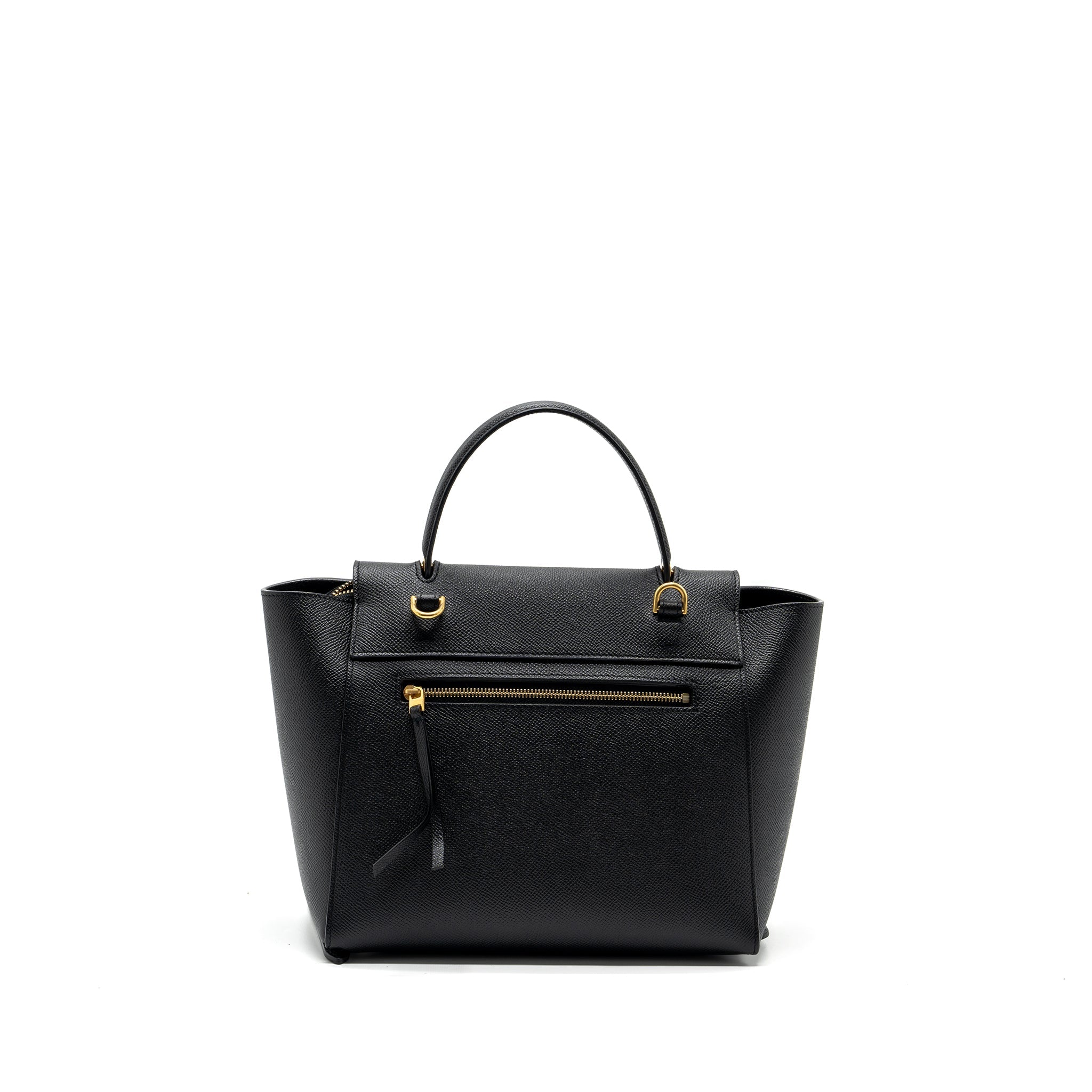 CELINE MICRO BELT BAG CALFSKIN BLACK GHW
