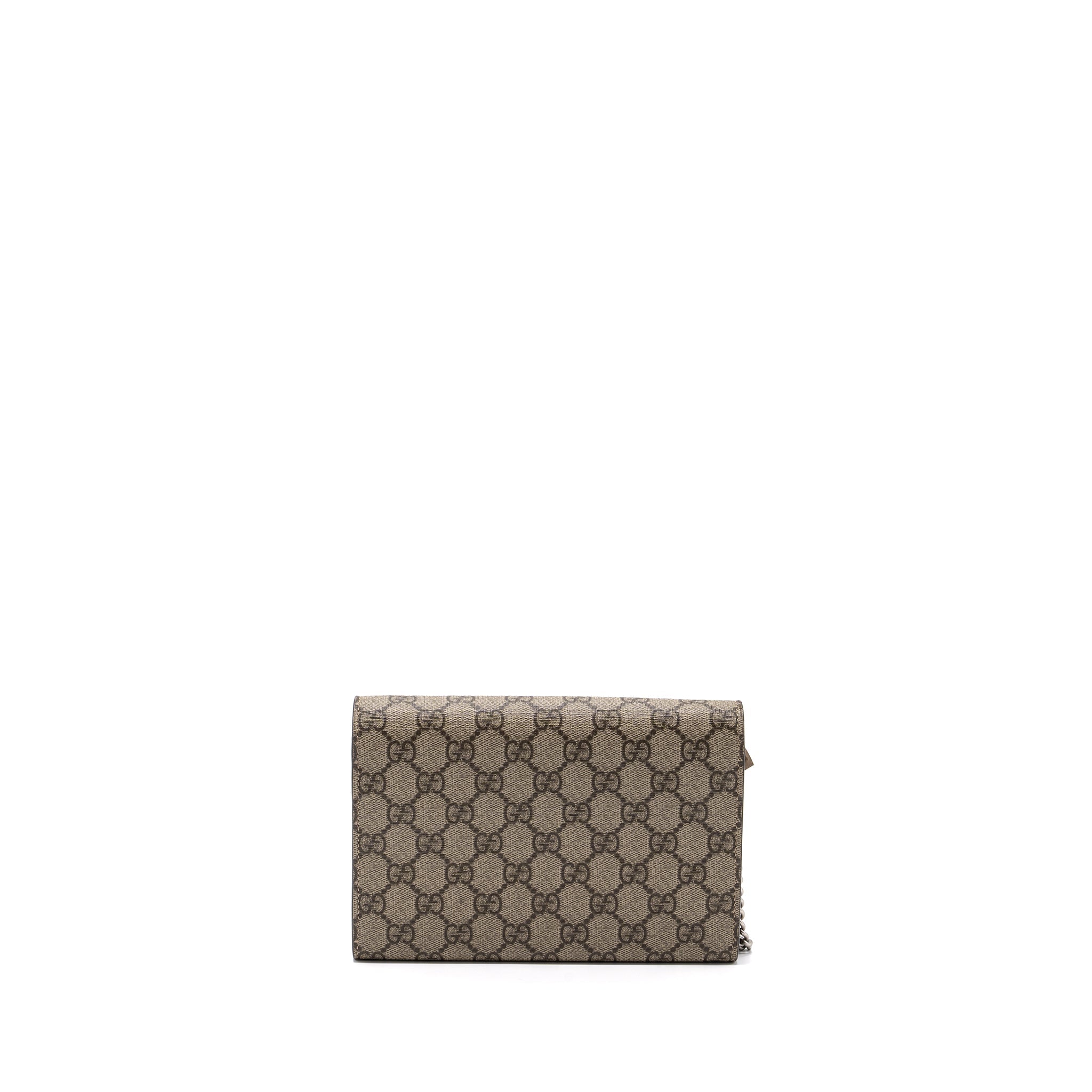 GUCCI DIONYSUS WALLET ON CHAIN GG SUPREME CANVAS SHW